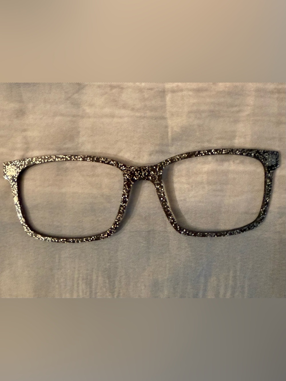 Pair Eyewear The Kirby Glitter Frame Glasses Black